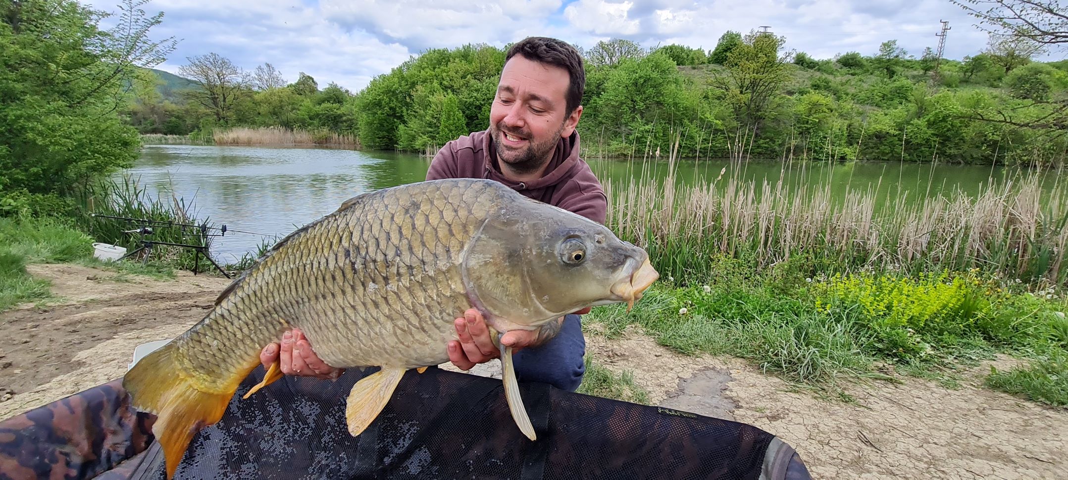 В търсене на шарани 20+ на Кулеков лейк!